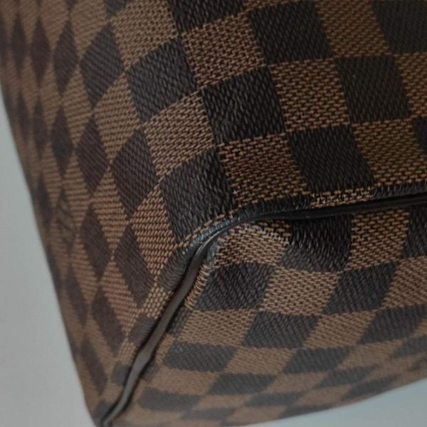 Borsa Louis Vuitton Speedy 25 in tela Damier Ebene – Easy Luxury ...