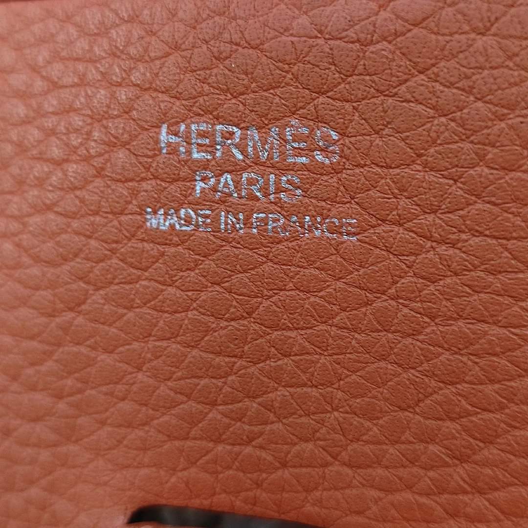 Birkin  Borsa a tracolla Hermes Evelyne in pelle verde - Hermès