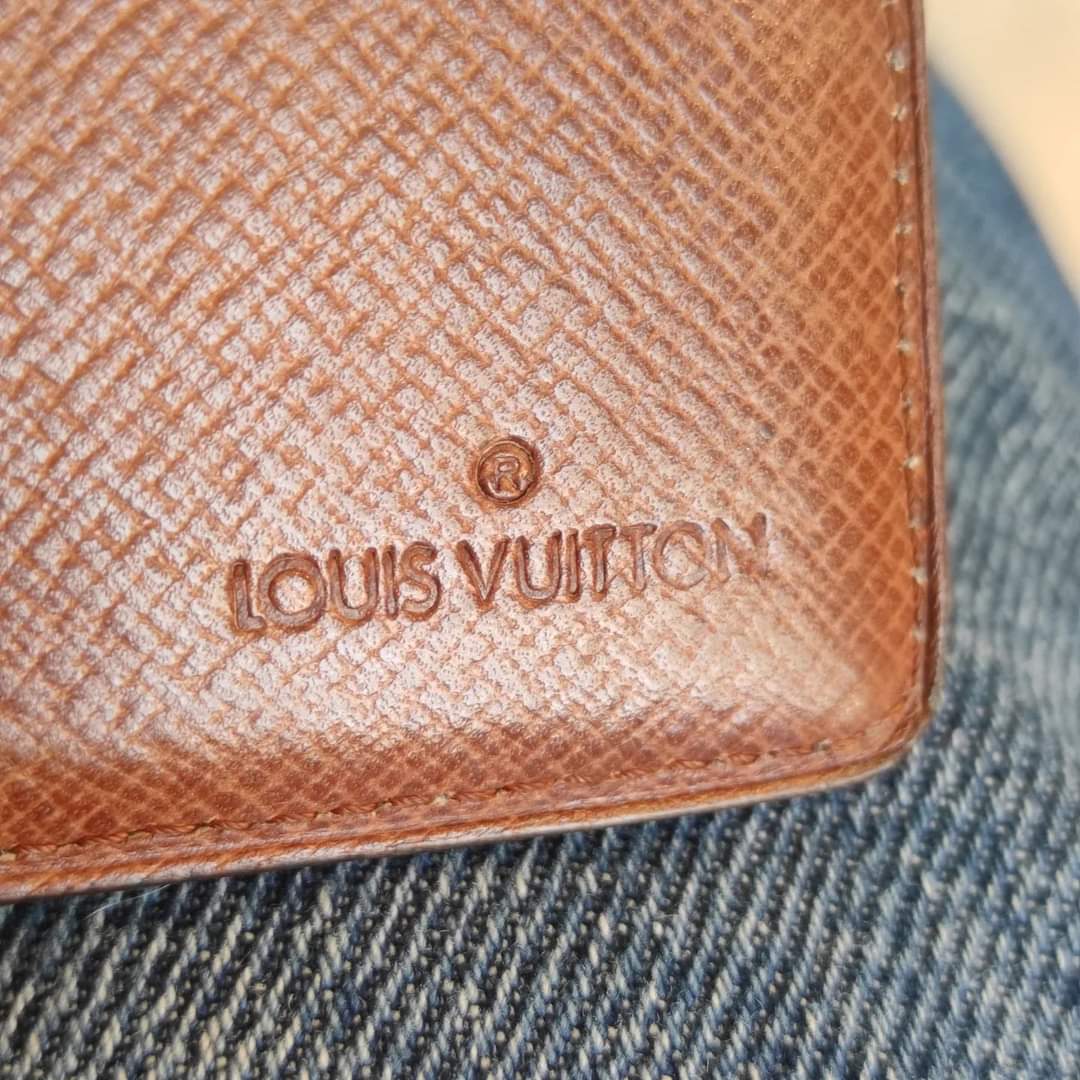 Louis Vuitton, organizer/portafoglio vintage in tela con…