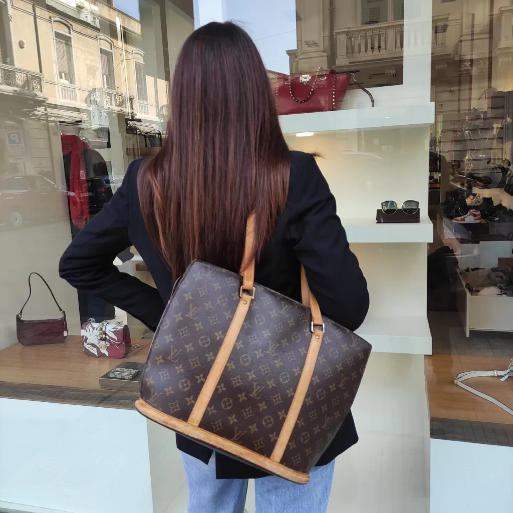 Borsa Louis Vuitton Babylone vintage in Pelle - Abbigliamento e