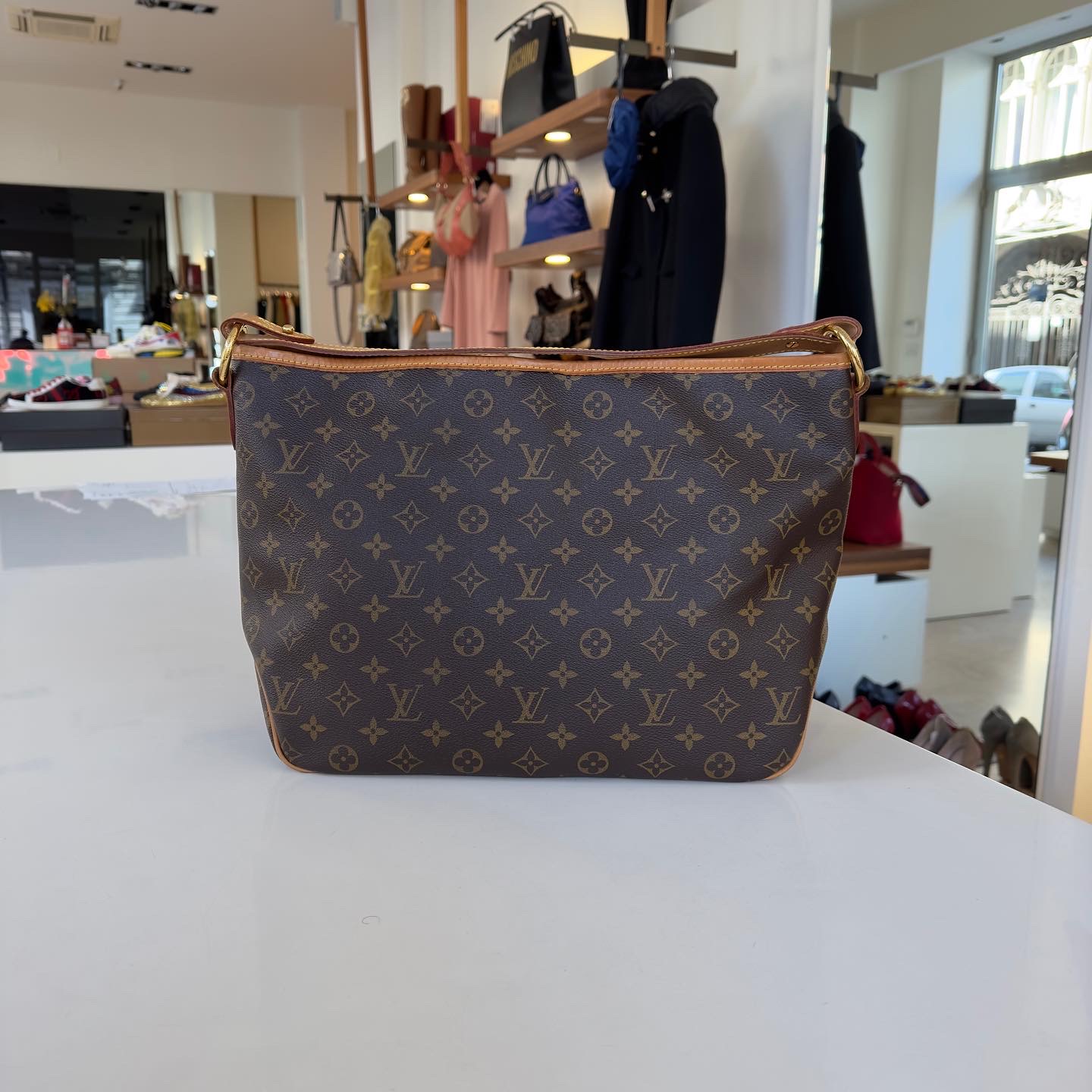 Louis Vuitton zaino Mabillon in pelle epi e finiture in vacchetta